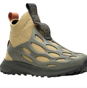 MERRELL HYDRO RUNNER MID GORE-TEX SE TRAINERS Olive  GORE-TEX® Size 8.5